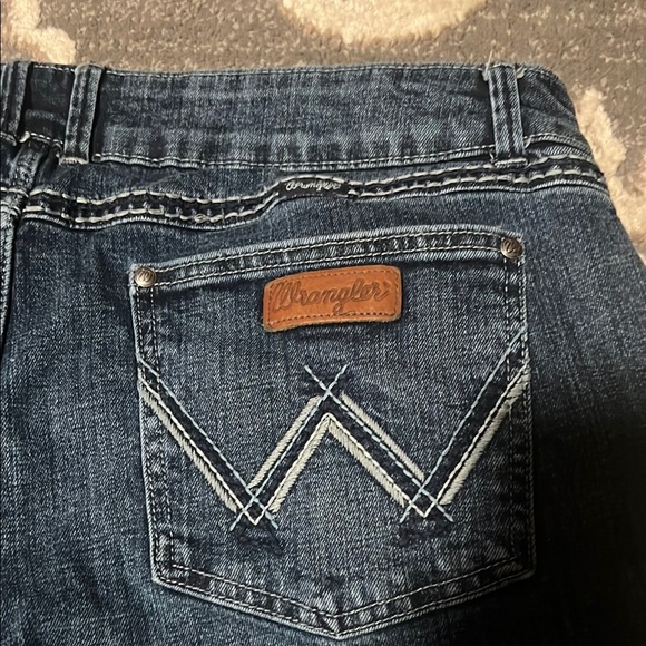 Wrangler Blue Boot Cut Jeans Classic Style size 19x34 - Picture 5 of 5